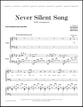 Never Silent Song SATB choral sheet music cover